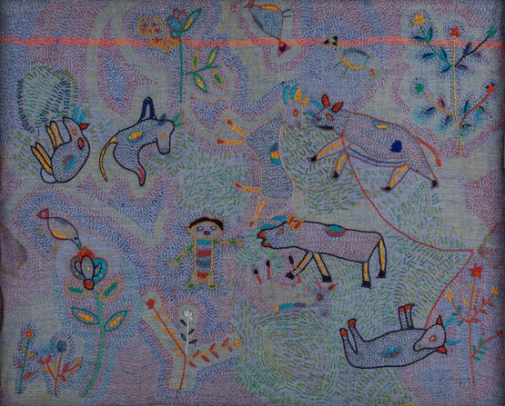 Untitled Kantha by Meera Mukherjee contemporary artwork Sculpture