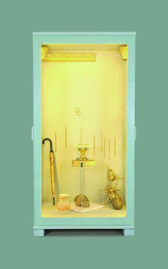 Liu Dings Store - The Utopian Future of Art Our Reality Gold by Liu Ding contemporary artwork Mixed Media