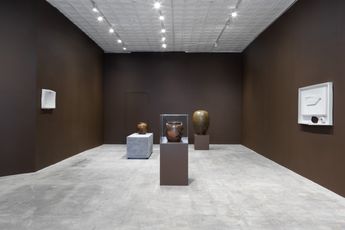 Contemporary art exhibition Theaster Gates Dave All My Relations at Gagosian Park  75 New York United States