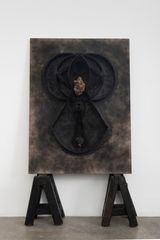 We Circle Through the Night Consumed by Fire Portal 01 by Parul Thacker contemporary artwork sculpture