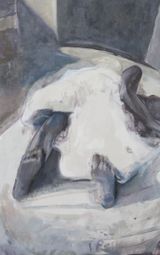 I Fell by Joelle Joubert contemporary artwork painting