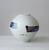 Moon Jar by Young Sook Park contemporary artwork sculpture