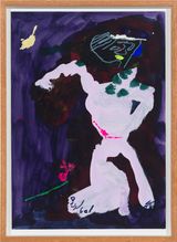 the understudy fit for a stage by Tom Polo contemporary artwork painting works on paper