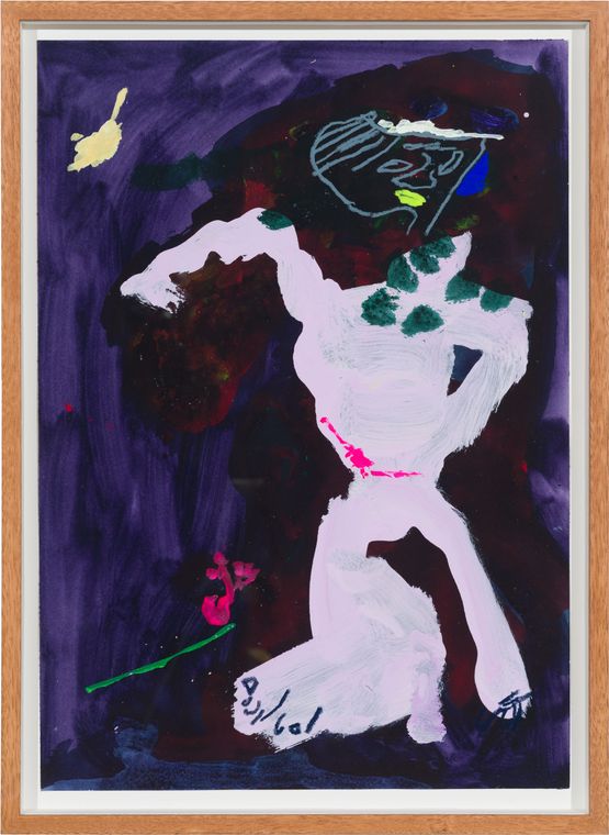 the understudy fit for a stage by Tom Polo contemporary artwork Painting