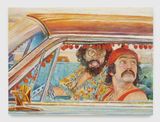 Cheech  Chong by Keith Mayerson contemporary artwork painting