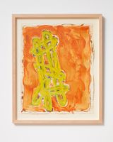 Ladder and Step Series 39 by Basil Beattie contemporary artwork painting
