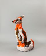 Red Kangaroo 10 by Peter Cooley contemporary artwork sculpture