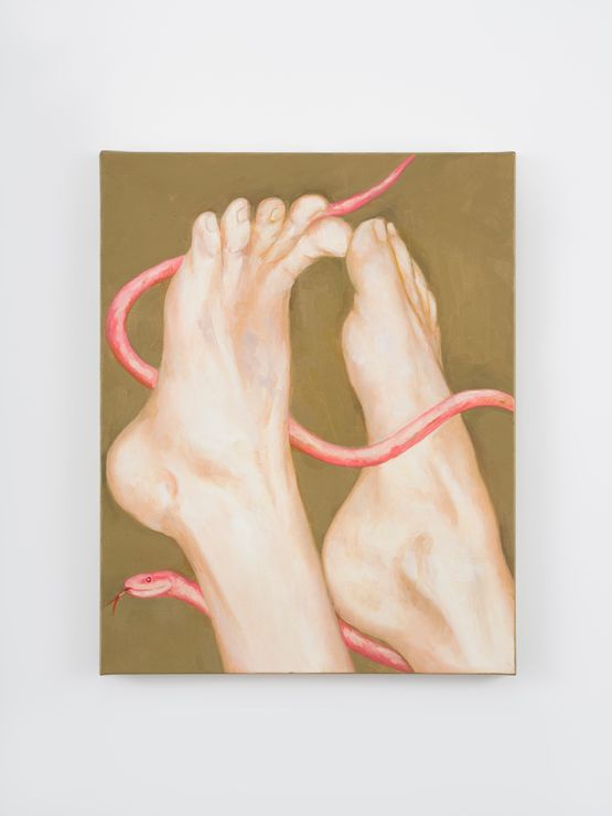 Feet 01 by Xiao Hanqiu contemporary artwork Painting