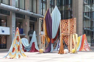 In Brussels Tender Sculpture Celebrates Irelands EU Presidency