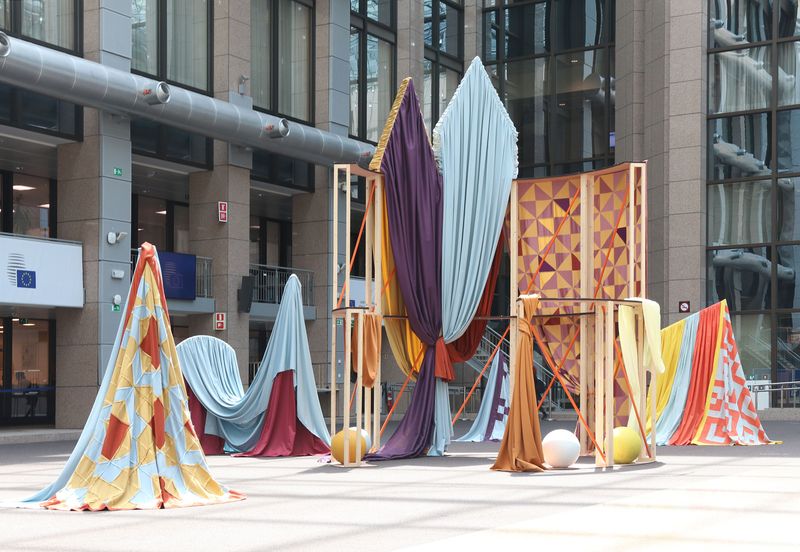 In Brussels Tender Sculpture Celebrates Irelands EU Presidency