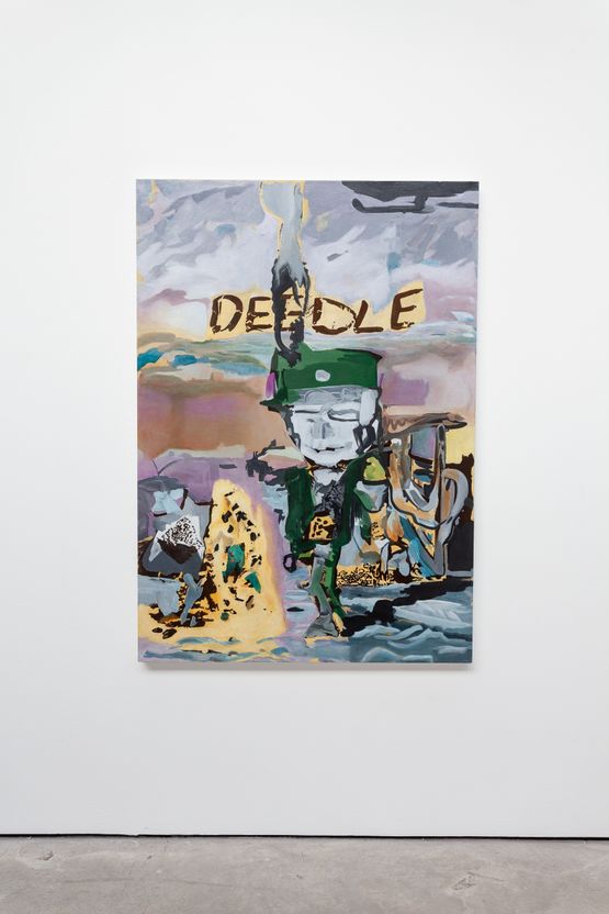 BorderDeedle by Padraig Timoney contemporary artwork Painting