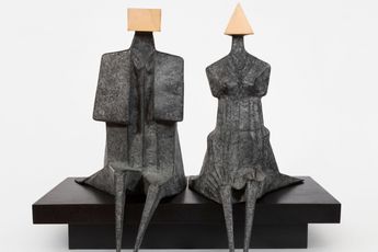Contemporary art exhibition Lynn CHADWICK Hypercycle  Chapter III Vigilants 19781995 at Perrotin Shanghai China