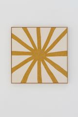 Sun by Lucia Vergara contemporary artwork textile