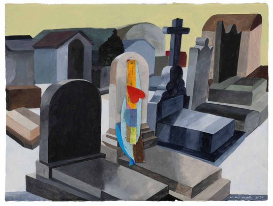 Home Small by Miao Miao contemporary artwork Works on Paper