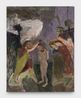 Sienese Baptism by Janice Nowinski contemporary artwork Painting
