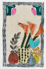 Surprise XI by Isabella Ducrot contemporary artwork works on paper textile