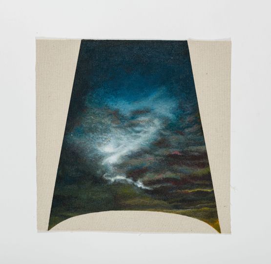 Night sky 1 by Muhanned Cader contemporary artwork Painting