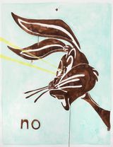 The Big No by Bianca Kennedy contemporary artwork painting