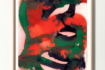Contemporary art exhibition Katharina Grosse FROM THE FOAMS FUDGED EDGE at KONIG GALERIE Seoul South Korea