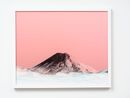 Ngauruhoe rule of 23 colour negative by Greta Anderson contemporary artwork Print