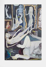 Norton Simon by Jasmine Little contemporary artwork painting