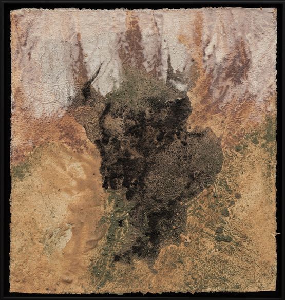 Broken Arrow Cave Utah by Ulrike Arnold contemporary artwork Mixed Media