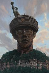 Mountain of the Six Ancestors by Du Kun contemporary artwork painting