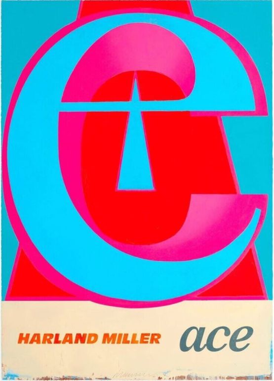Ace small by Harland Miller contemporary artwork Print