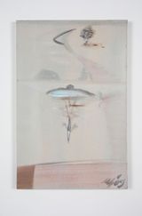 Rower by Merlin James contemporary artwork painting