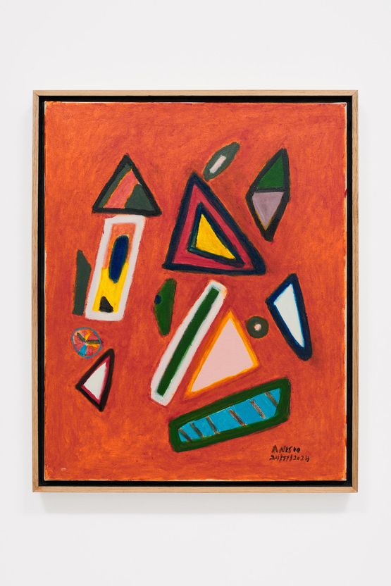 Abistratos Abstracts by Anisio O. Couto contemporary artwork Painting