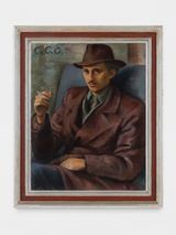 Portrat des Schauspielers Kurt Wolfgang Wolff Portrait of the Actor Kurt Wolfgang Wolff by Grete Csaki-Copony contemporary artwork painting