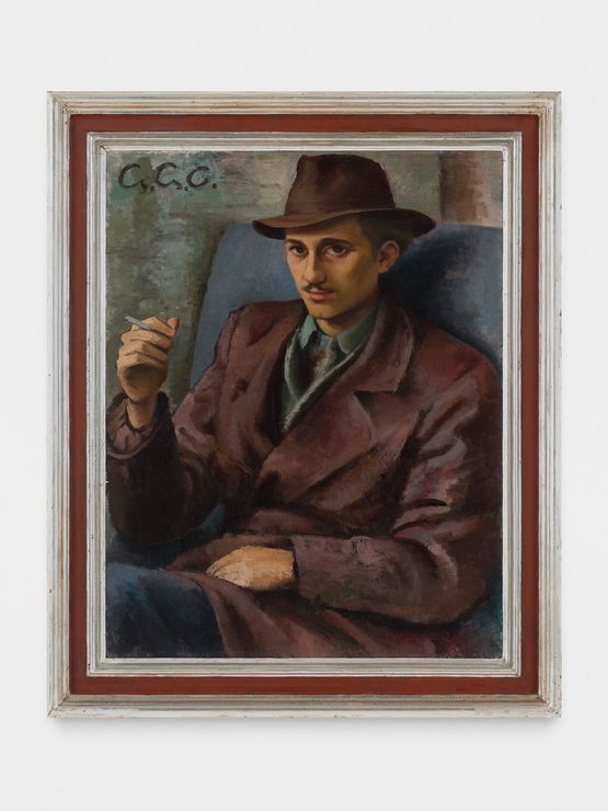 Portrat des Schauspielers Kurt Wolfgang Wolff Portrait of the Actor Kurt Wolfgang Wolff by Grete Csaki-Copony contemporary artwork Painting