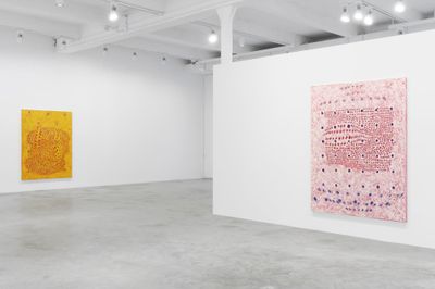 Terry Winters Mimics Murmurations at Matthew Marks Gallery