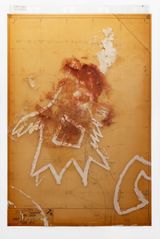Posideon Gold V Lindsay Nelson by Tennant Creek Brio contemporary artwork painting