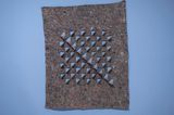 Projeto reconstructivo triangulo com movimento espiral H.F. by Marcelo Cidade contemporary artwork painting textile