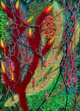 Giving Light by Raffy T. Napay contemporary artwork textile