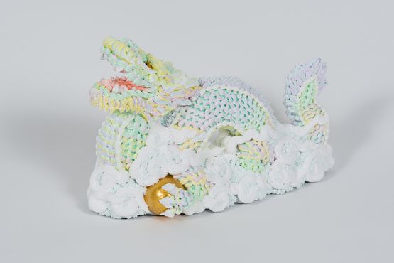 Sweet Dragon by Osamu Watanabe contemporary artwork Sculpture
