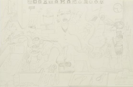 Unlimited Factor Ramen Shop by Masaya Chiba contemporary artwork Works on Paper
