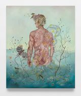 Narcissus by Anj Smith contemporary artwork painting