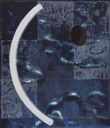 Untitled Look Down by Wang Jun contemporary artwork painting
