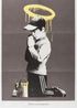 Forgive Us Our Trespassing by Banksy contemporary artwork Print