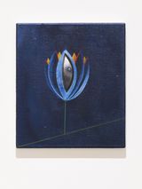 Tulip Night by Veronika Holcova contemporary artwork painting