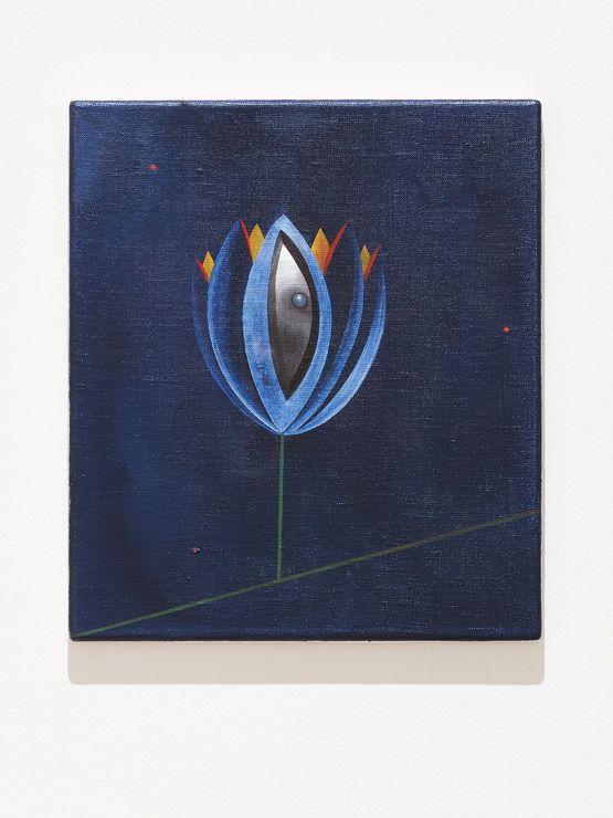 Tulip Night by Veronika Holcova contemporary artwork Painting