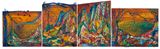 Blue-green Mountains  by Yin Zhaoyang contemporary artwork painting sculpture works on paper