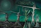 Sperrspitzen Horizont 9 by Hartmut Neumann contemporary artwork Painting