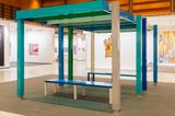 Continual Discussion Platforms by Liam Gillick contemporary artwork sculpture