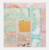 Burning Square Future Finance by Mandy El-Sayegh contemporary artwork painting works on paper print mixed media