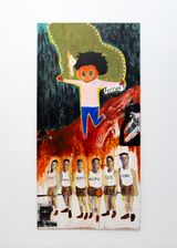 To be titled by Char Jere contemporary artwork painting