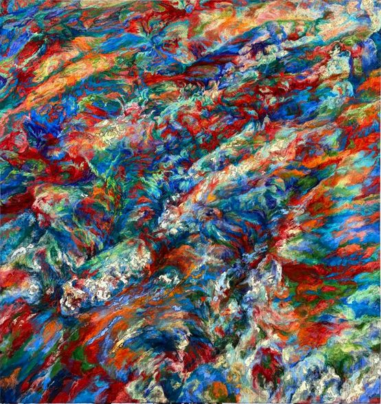 Summer 2025 by Whee contemporary artwork Painting