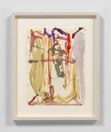 Nature Isnt Wrong by Hayley Tompkins contemporary artwork painting works on paper